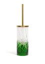 Crystal Ivy Green Toilet Brush