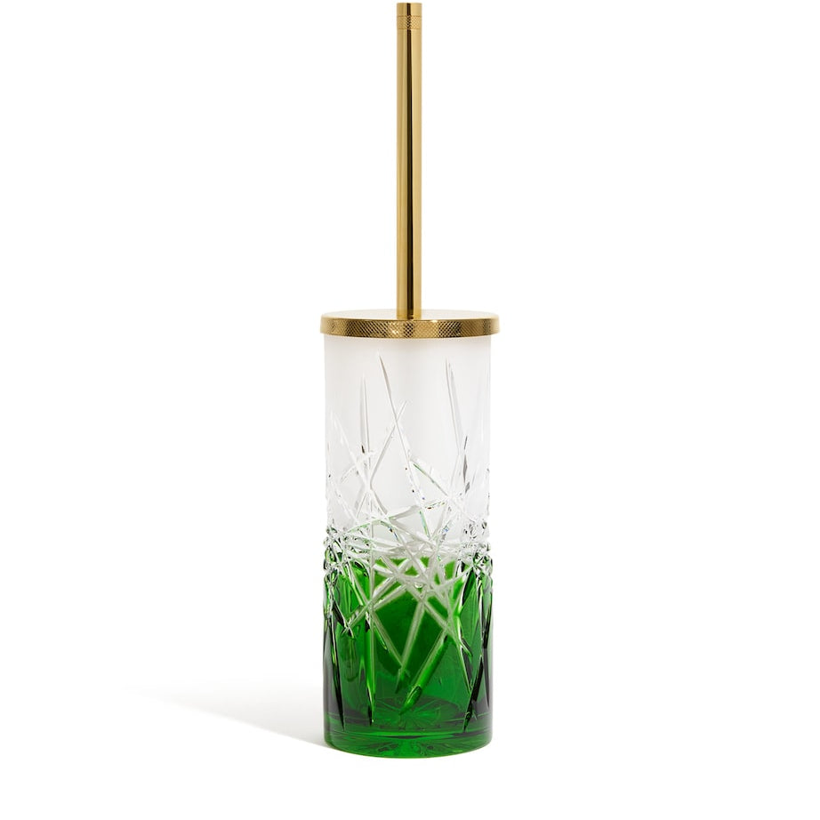 Crystal Ivy Green Toilet Brush