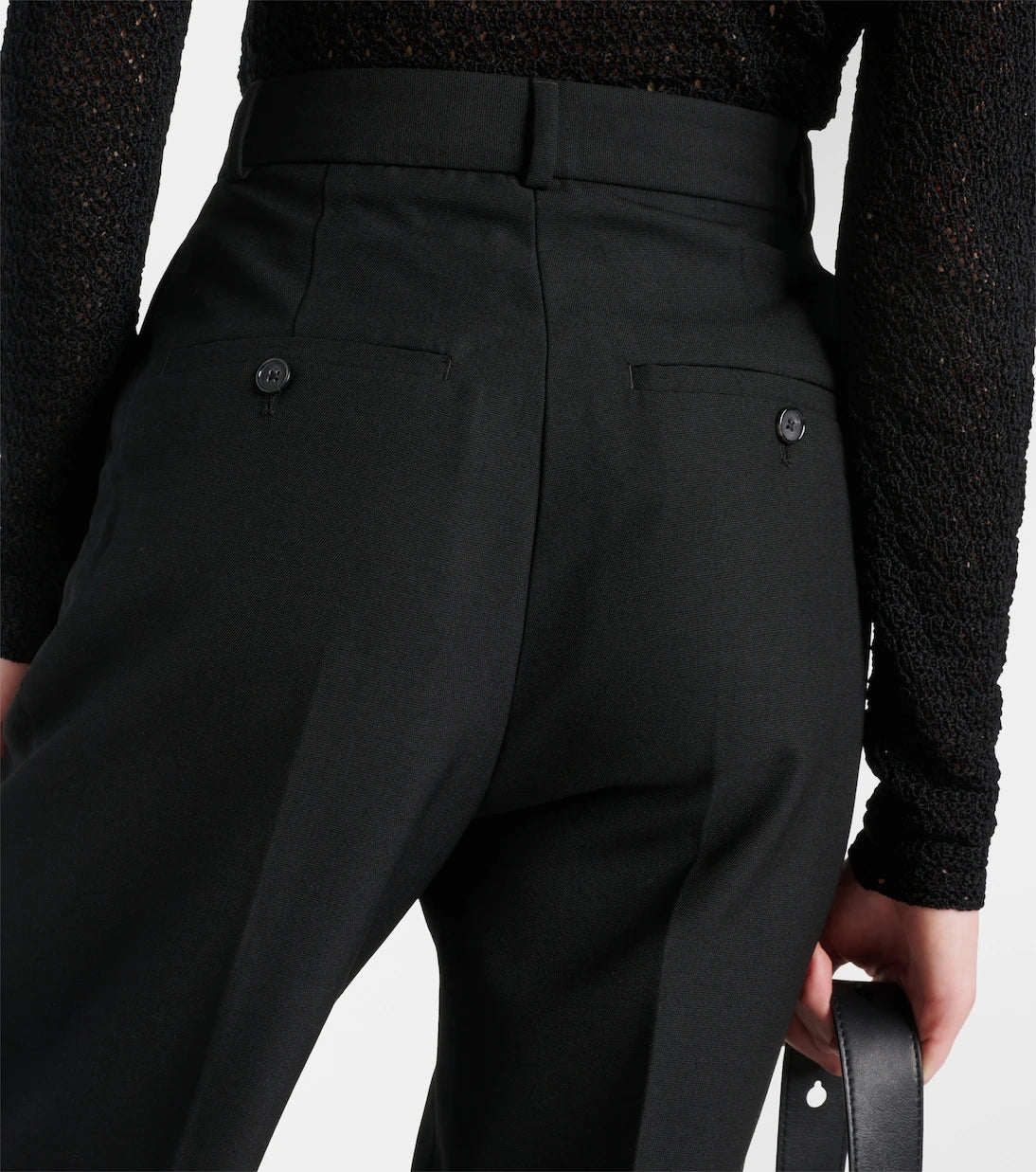 Toteme - High-rise tapered pants