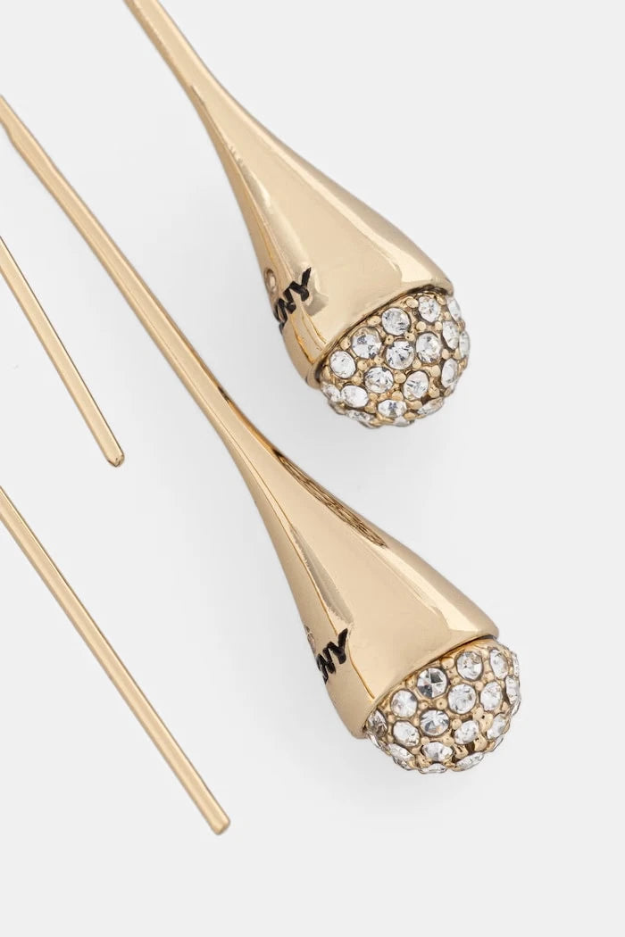 DKNY kadın metal küpe LILLIE