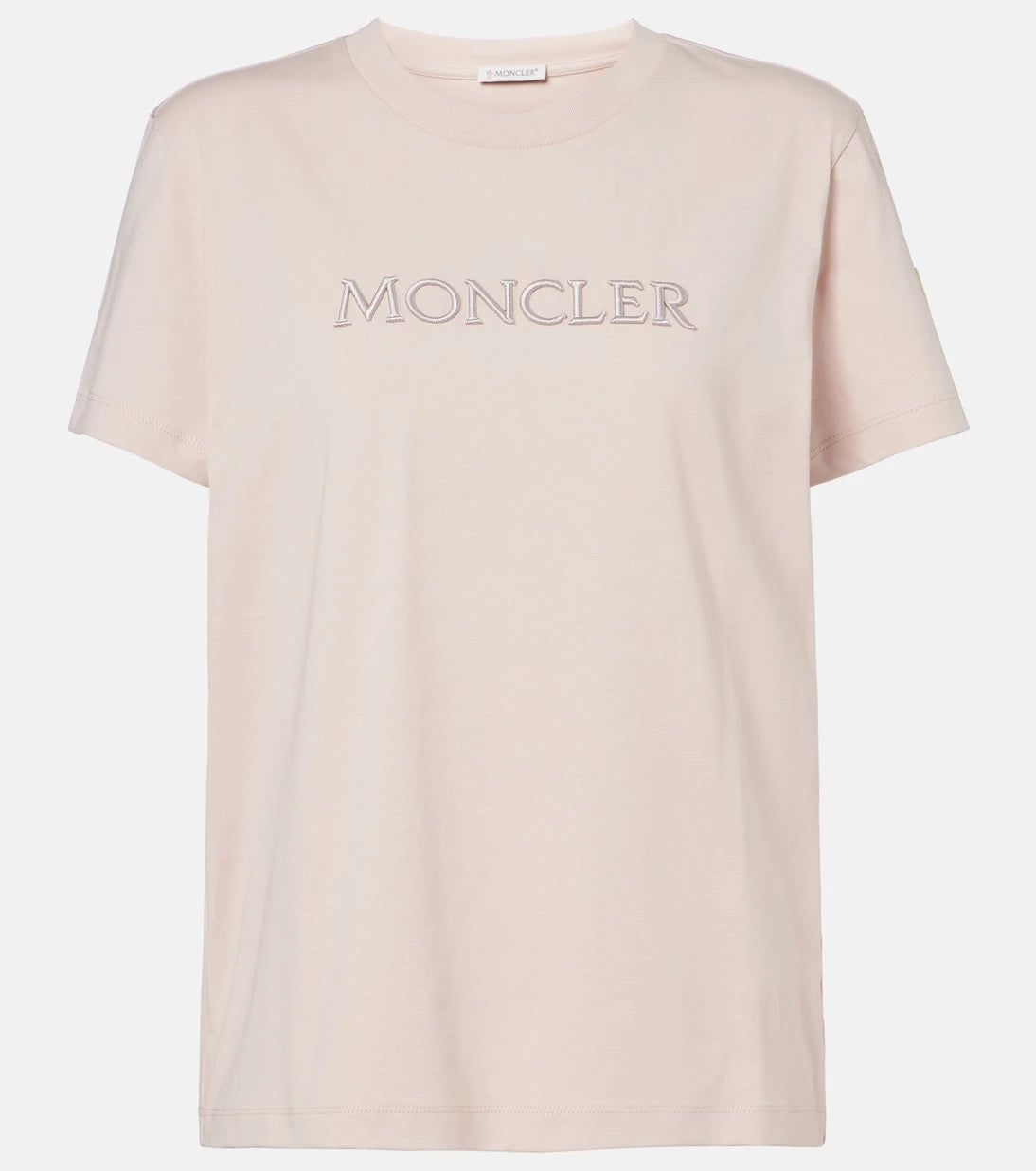 Moncler - Logo cotton jersey T-shirt
