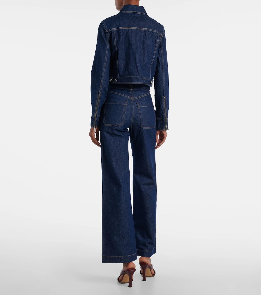 Veronica Beard - Patty cropped denim jacket