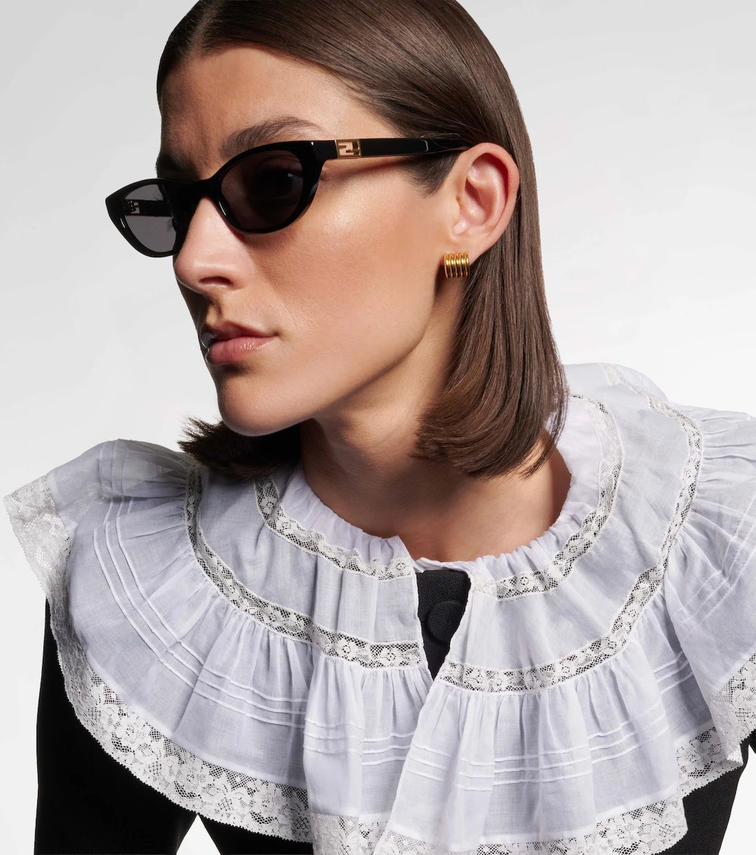 Fendi - Baguette cat-eye sunglasses