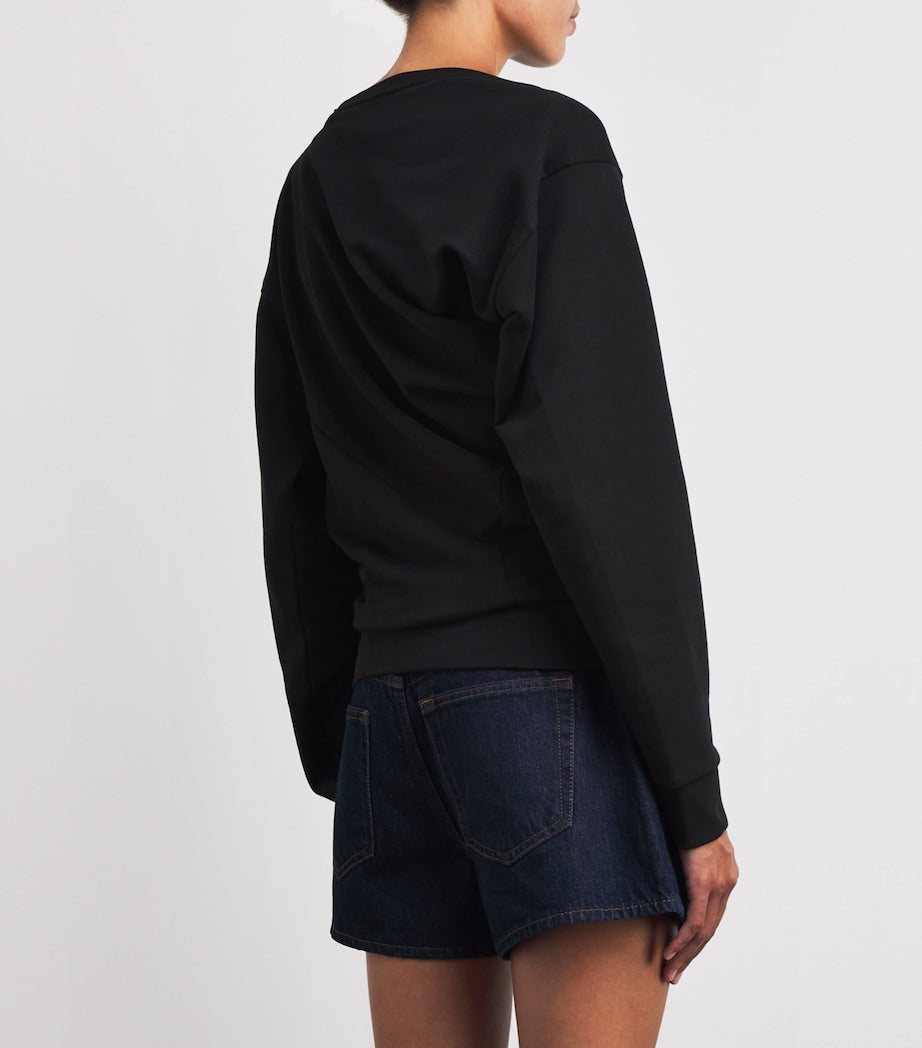 Vivienne Westwood Black Cotton Hebo Sweatshirt