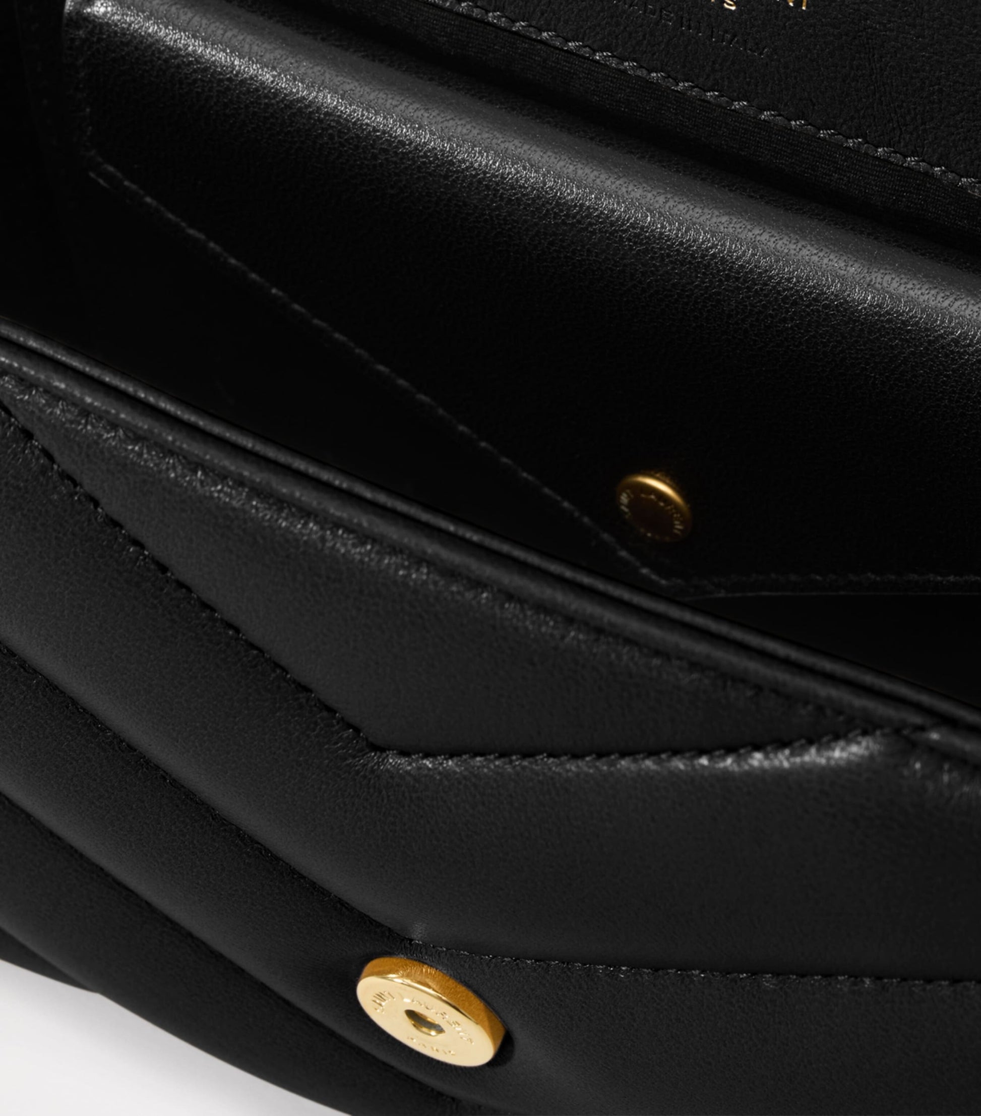 Saint Laurent Black Small Loulou Matelassé Shoulder Bag