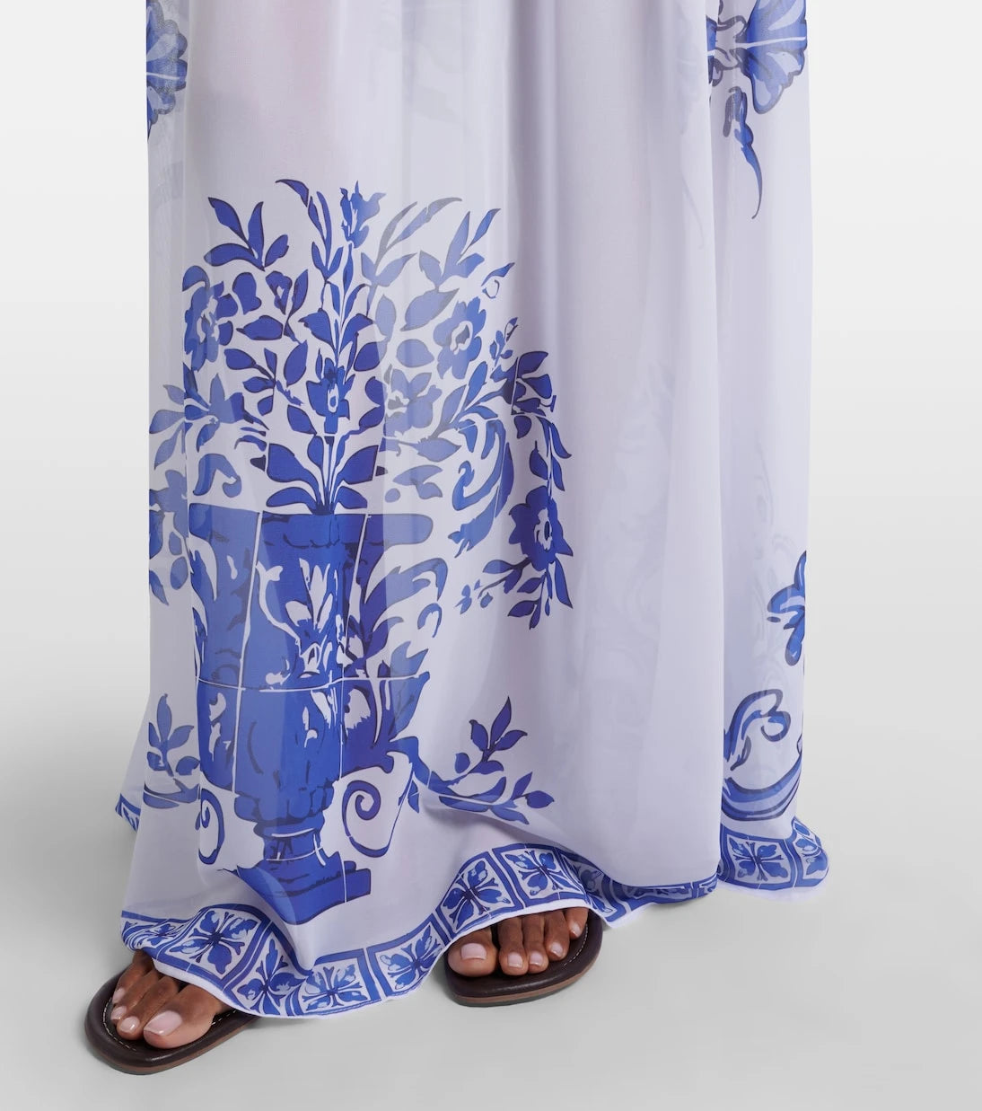Bananhot - Riley printed cotton maxi dress
