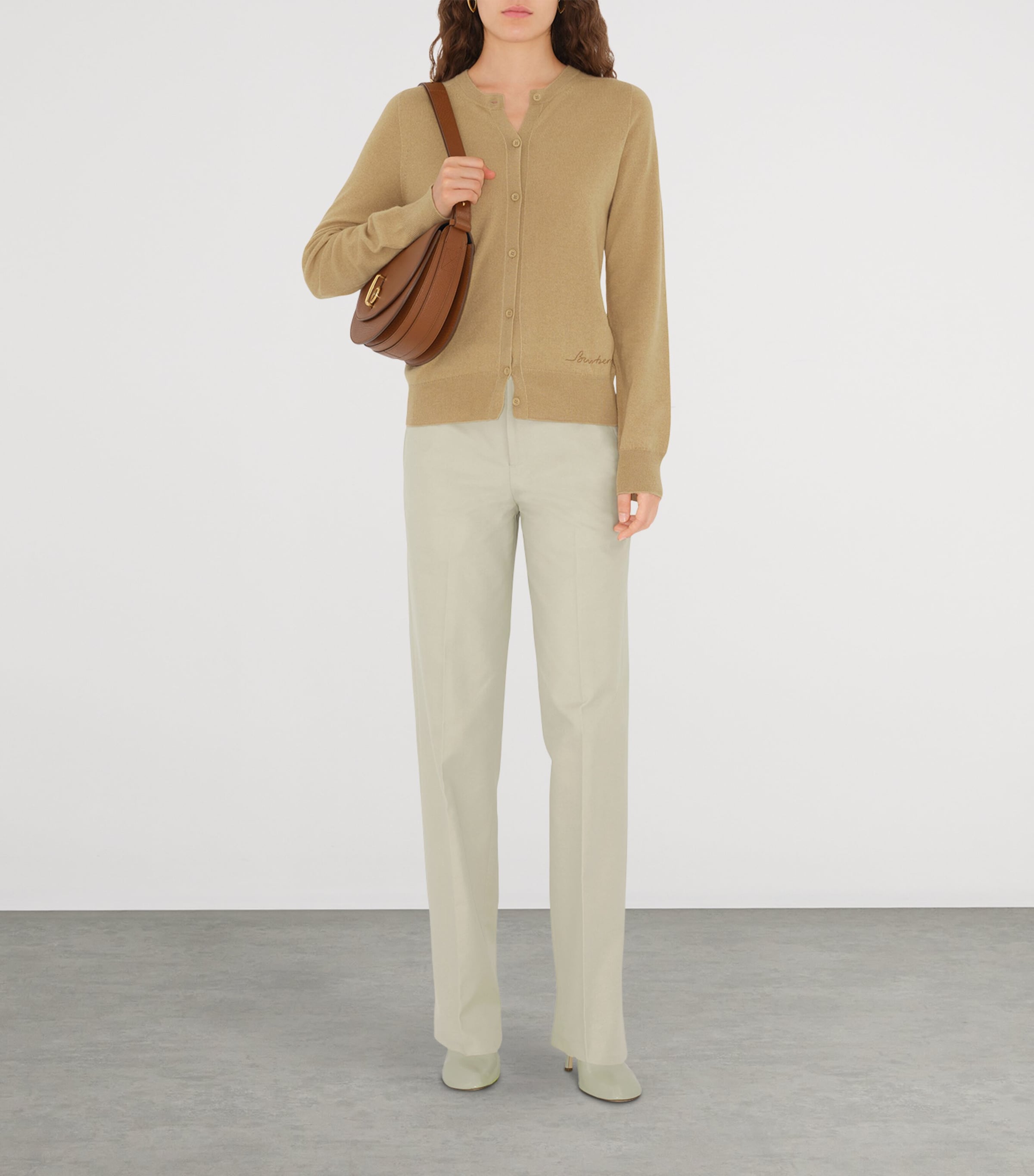 Brown Leather Rocking Horse Bag