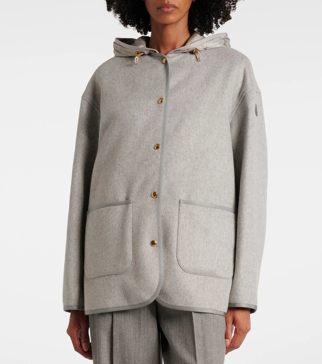 Moncler - Wool and cashmere down jacket
