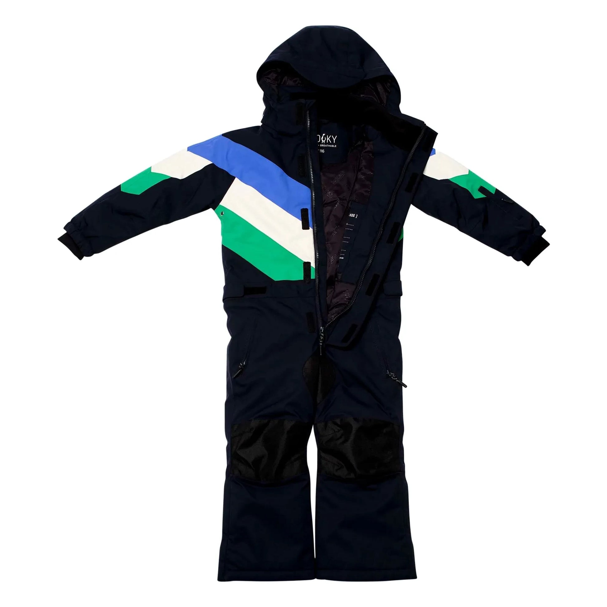 Gosoaky - Lazy Lama Waterproof Ski Suit | Navy blue
