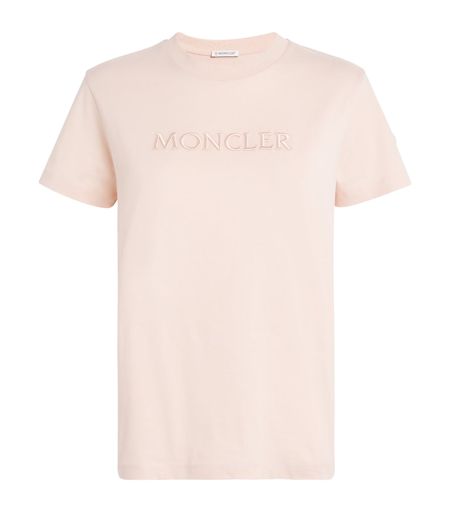 Moncler Nude Cotton Logo T-Shirt