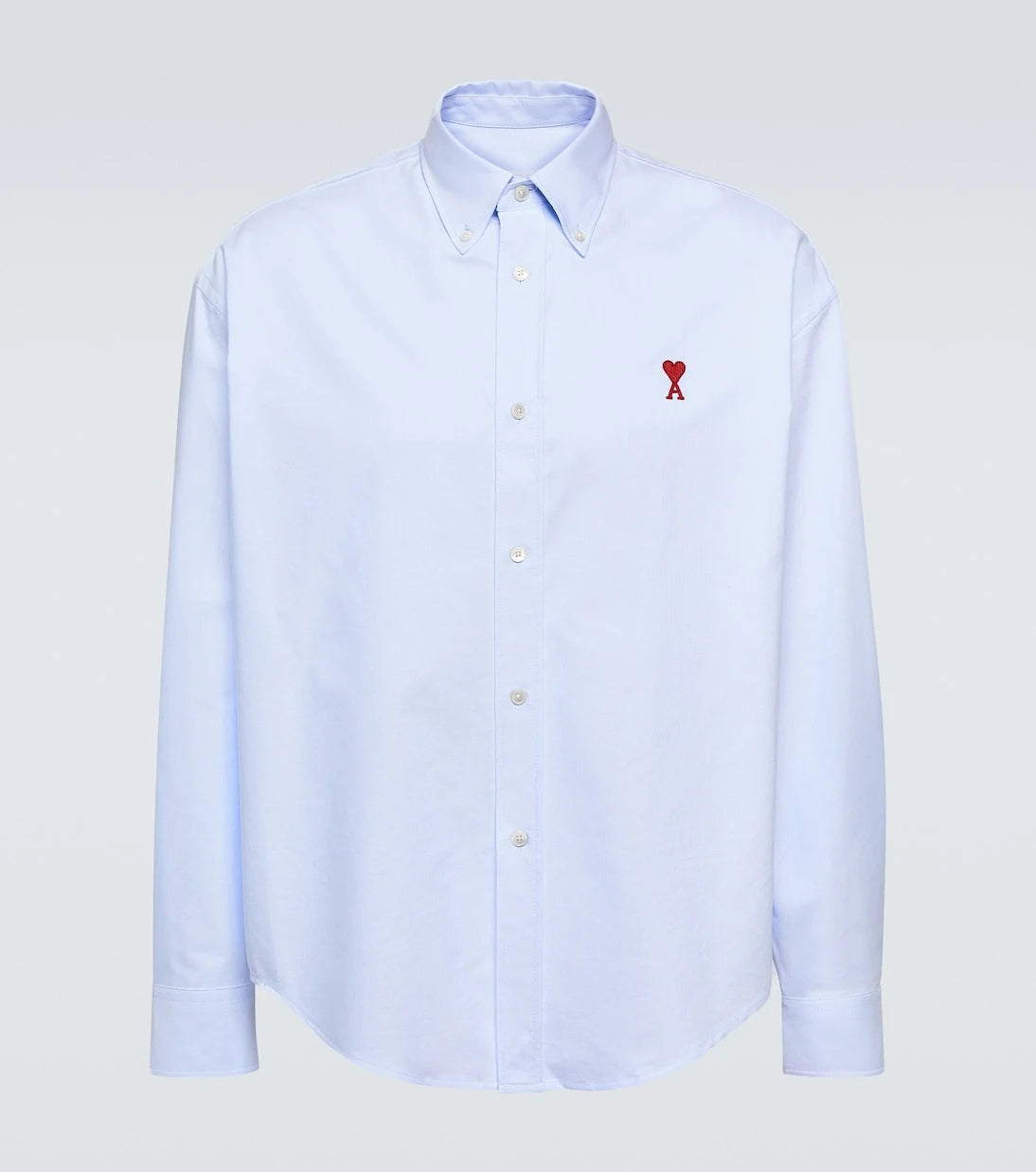 Ami Paris - Ami De Cœur cotton poplin shirt