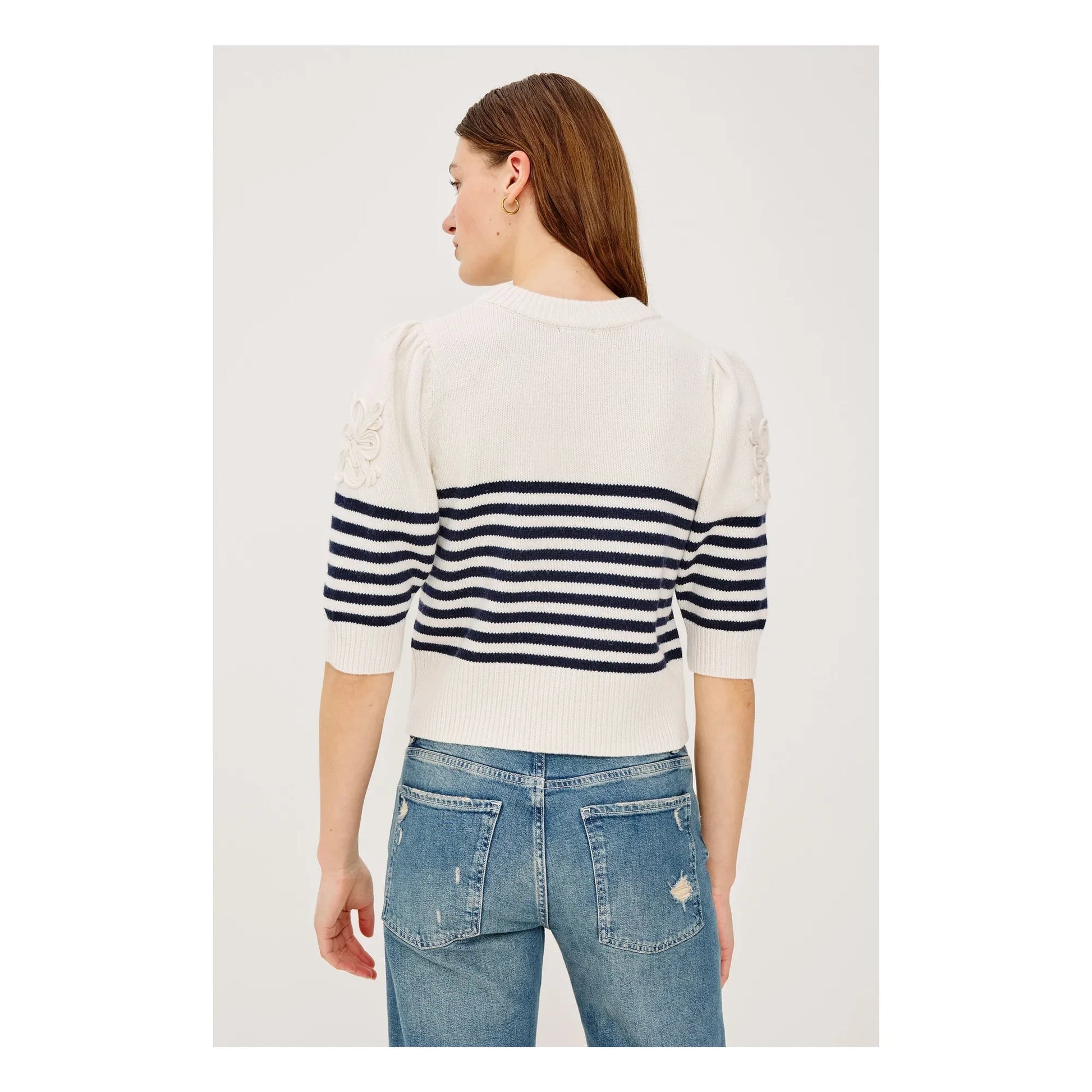 Rails - Martha Stripes Sweater | Navy blue