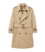 Burberry Kids Gabardine Trench Coat (3-12 Years)