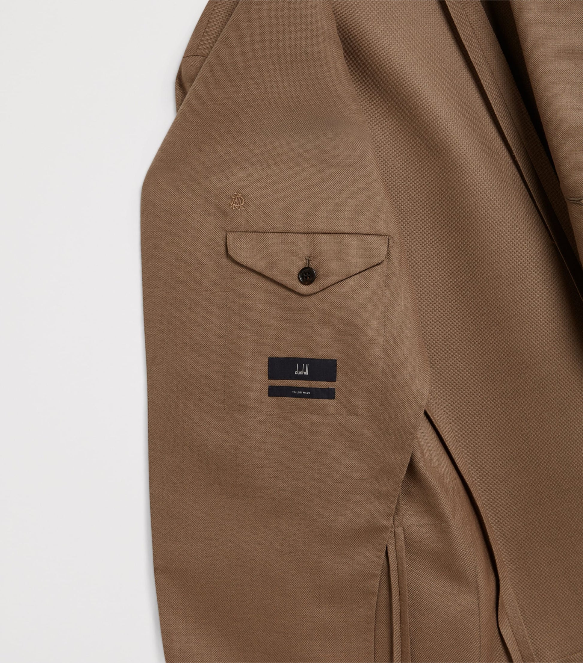 Dunhill Brown Cashmere-Mohair-Silk Cavendish Blazer