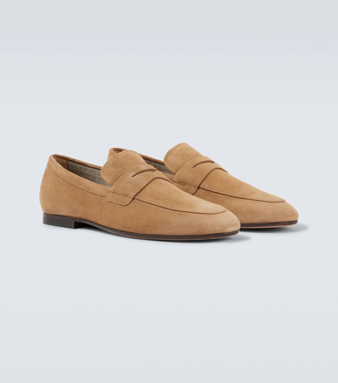 Tod's - Suede penny loafers