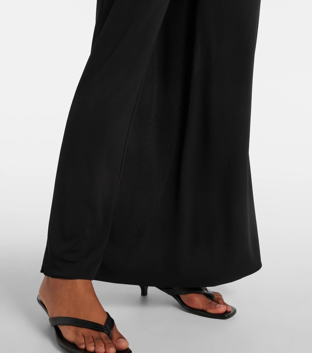 Courrèges - Infinity draped wide-leg pants