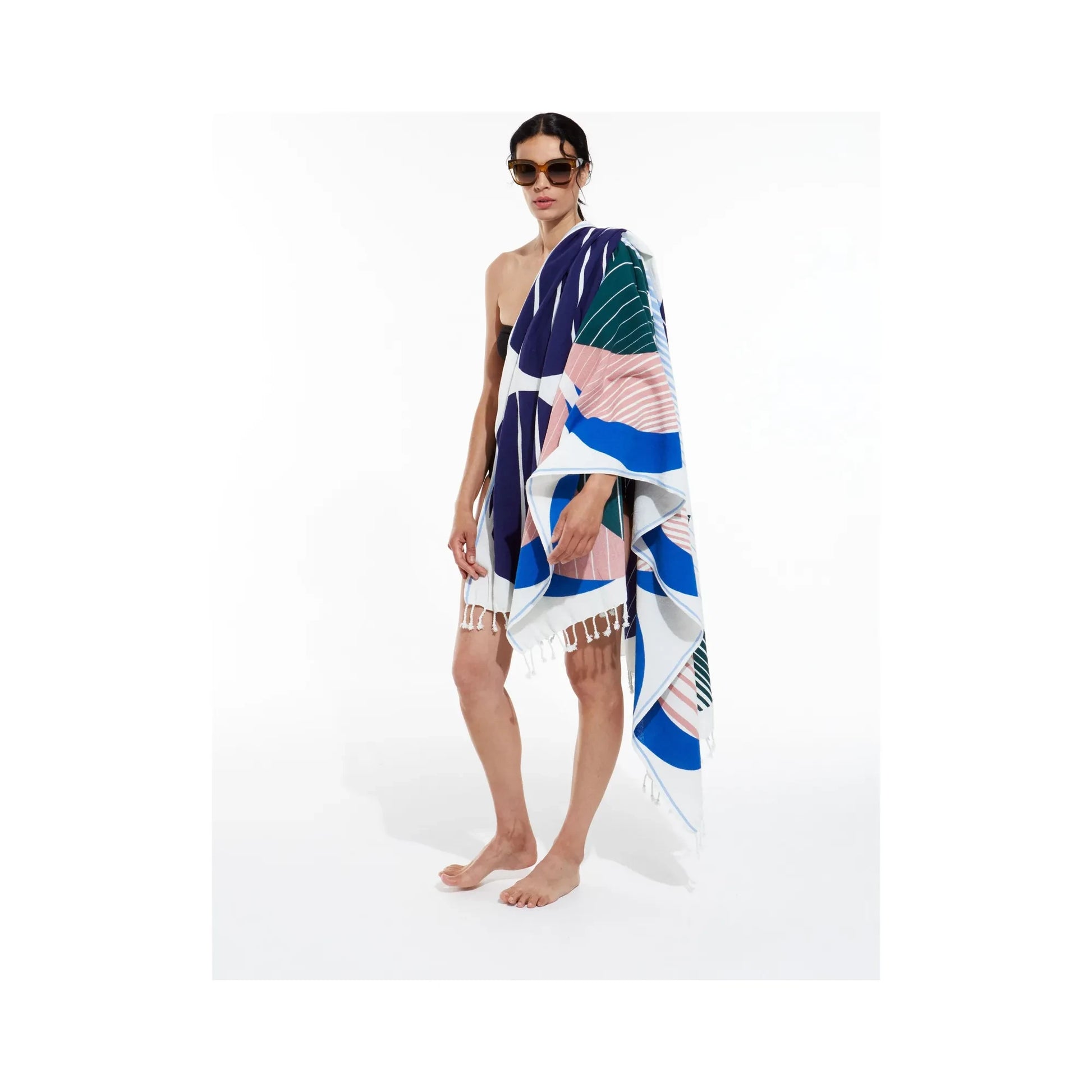 Mapoésie - Beach towel Cinétique | Lilac