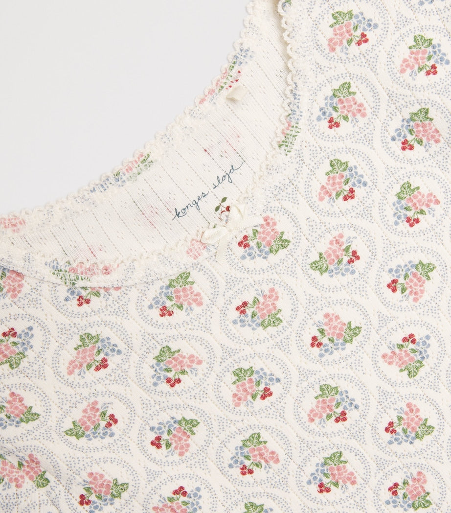 Organic Cotton Floral Blouse (9 Months-4 Years)