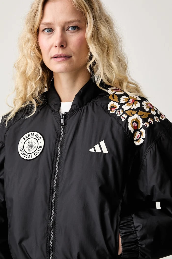 adidas преходно дамско яке x Farm Rio