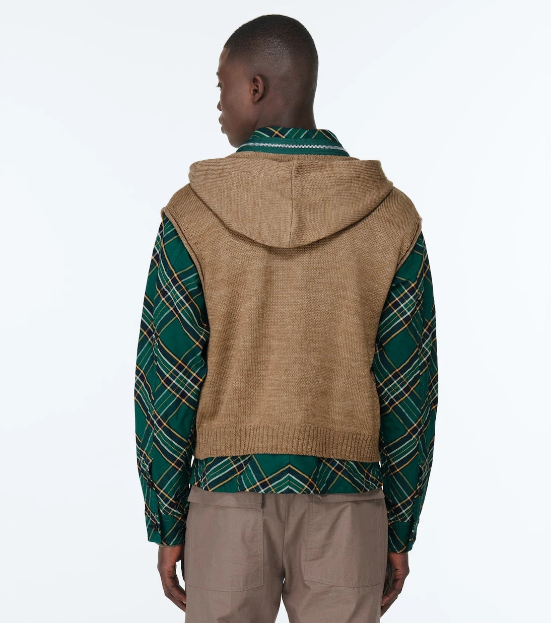 Undercover - Layered blouson jacket