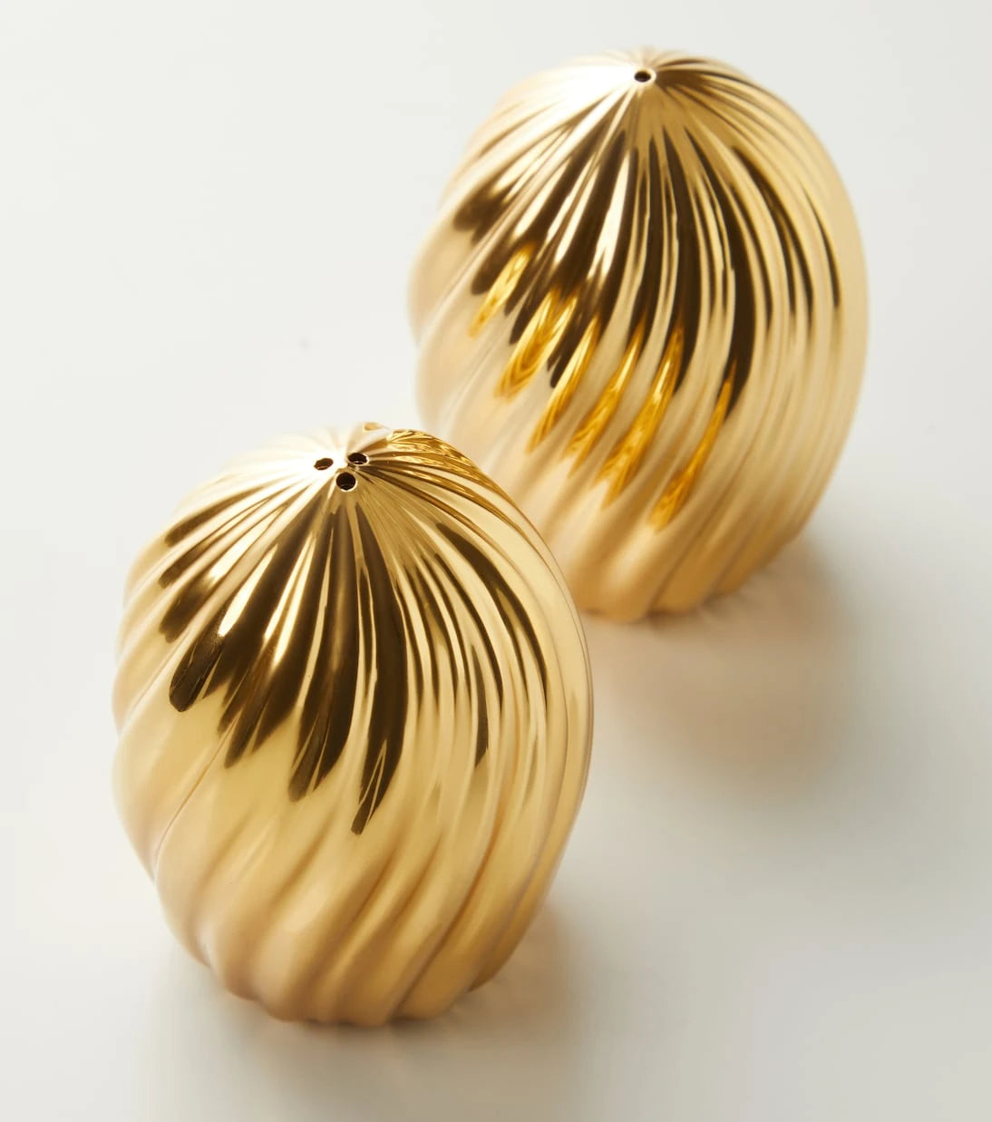 L'Objet - Ripple Spice Jewels salt and pepper shakers