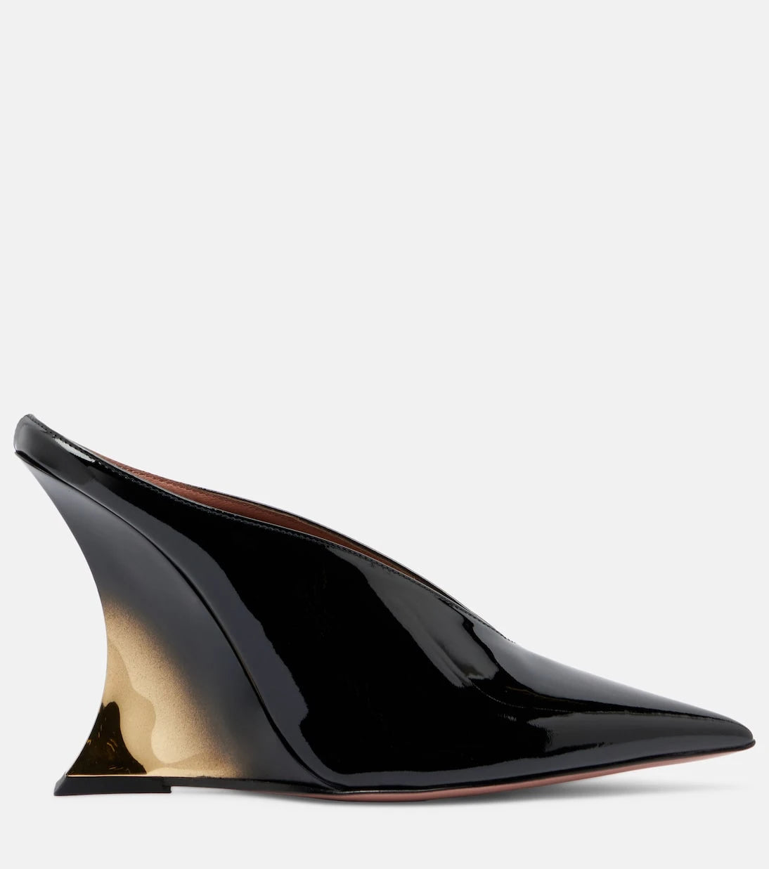 Paris Texas - Nina 105 patent leather wedge mules