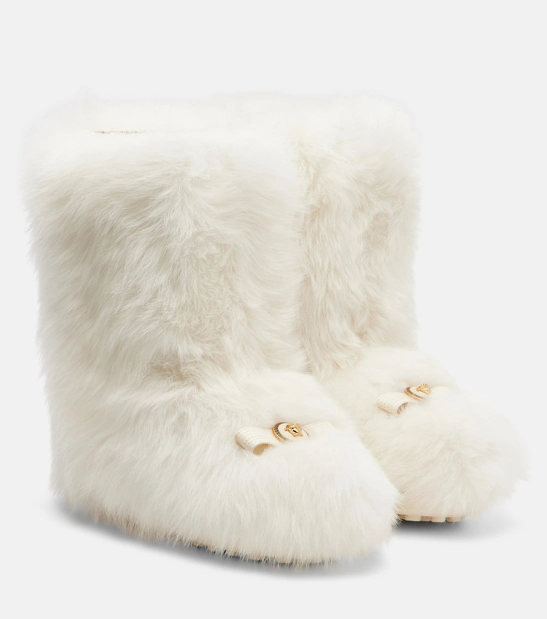 Versace - Shearling boots