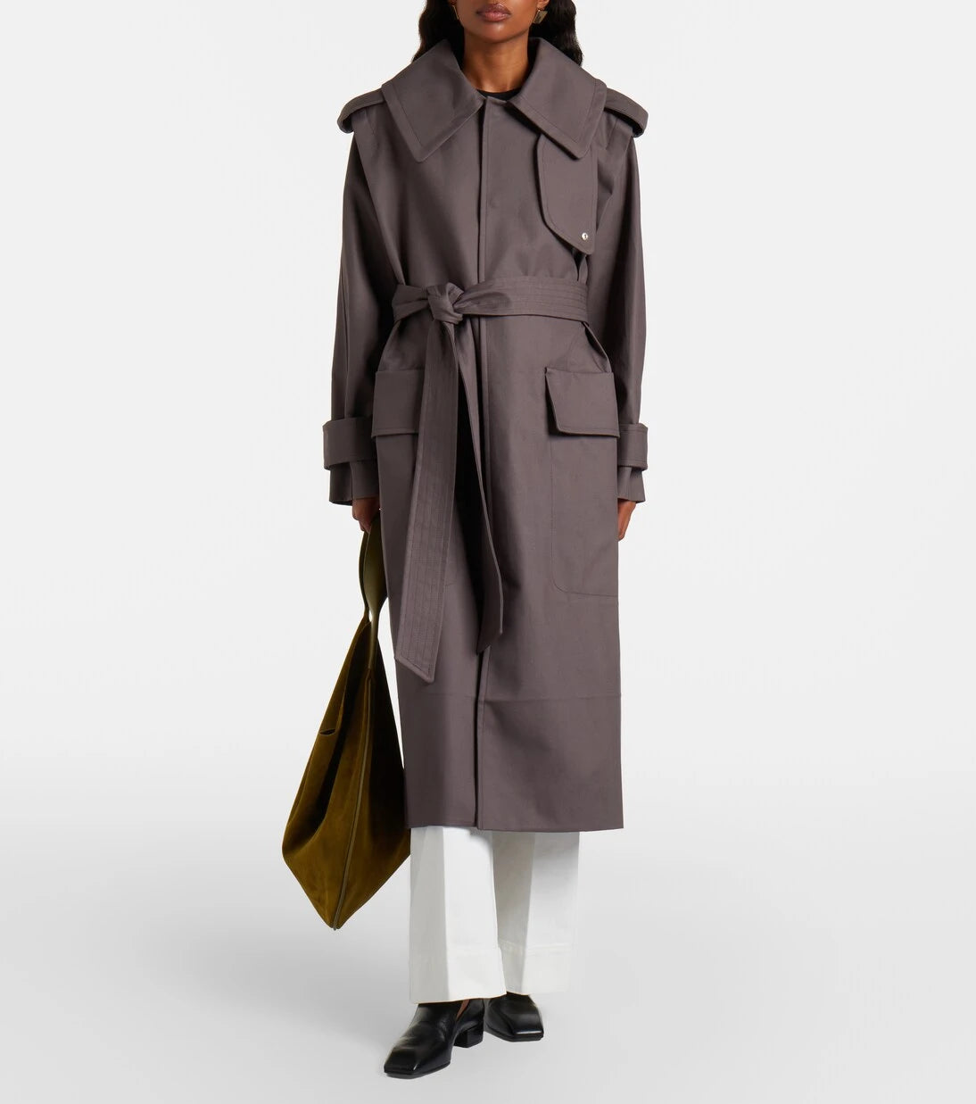 Victoria Beckham - Philippa cotton trench coat