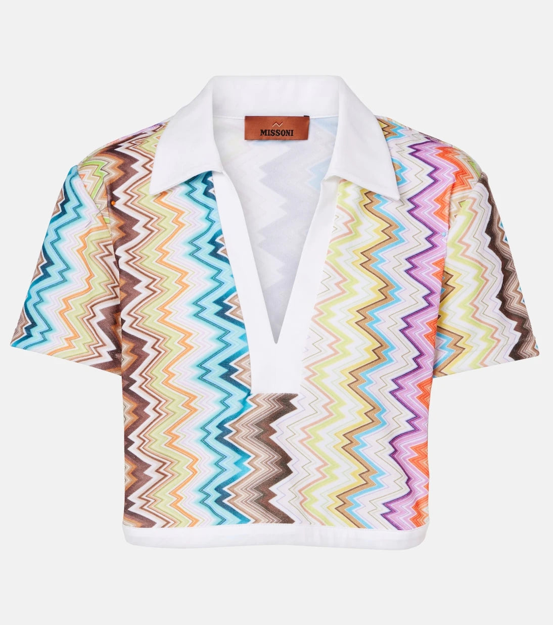 Missoni - Zigzag crop top
