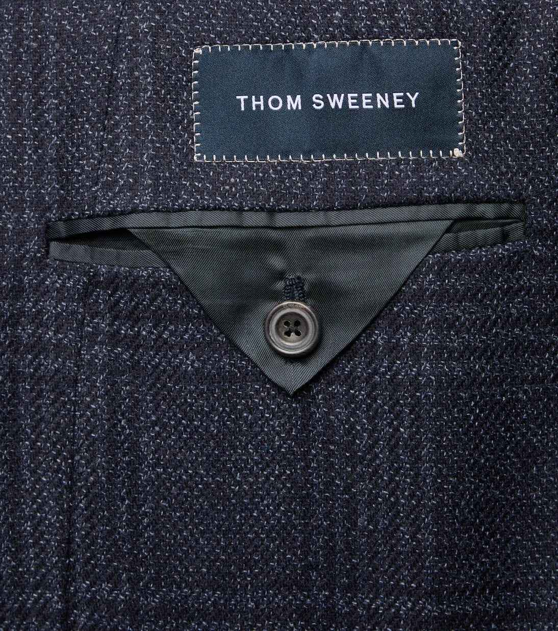 Thom Sweeney - Checked wool and silk blazer