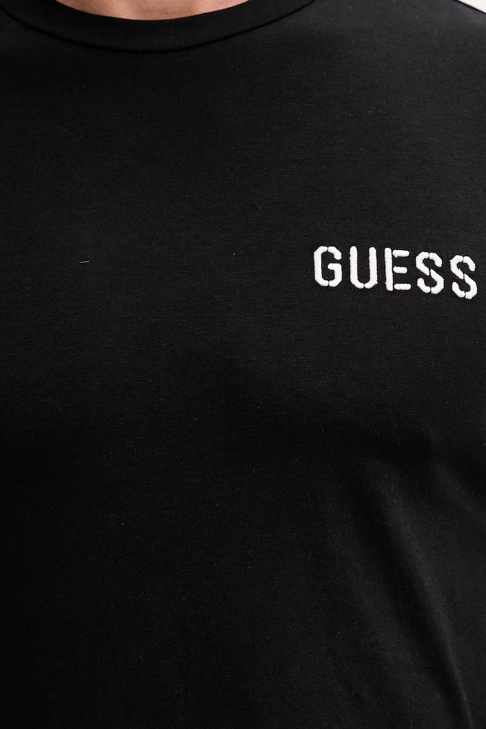 Guess Erkek Pamuk ve Elastanlı Tişört ANDREW