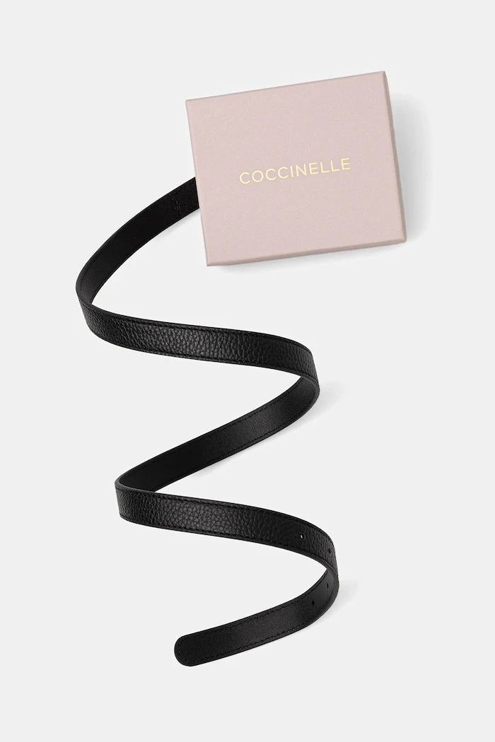 Coccinelle kadın deri kemer