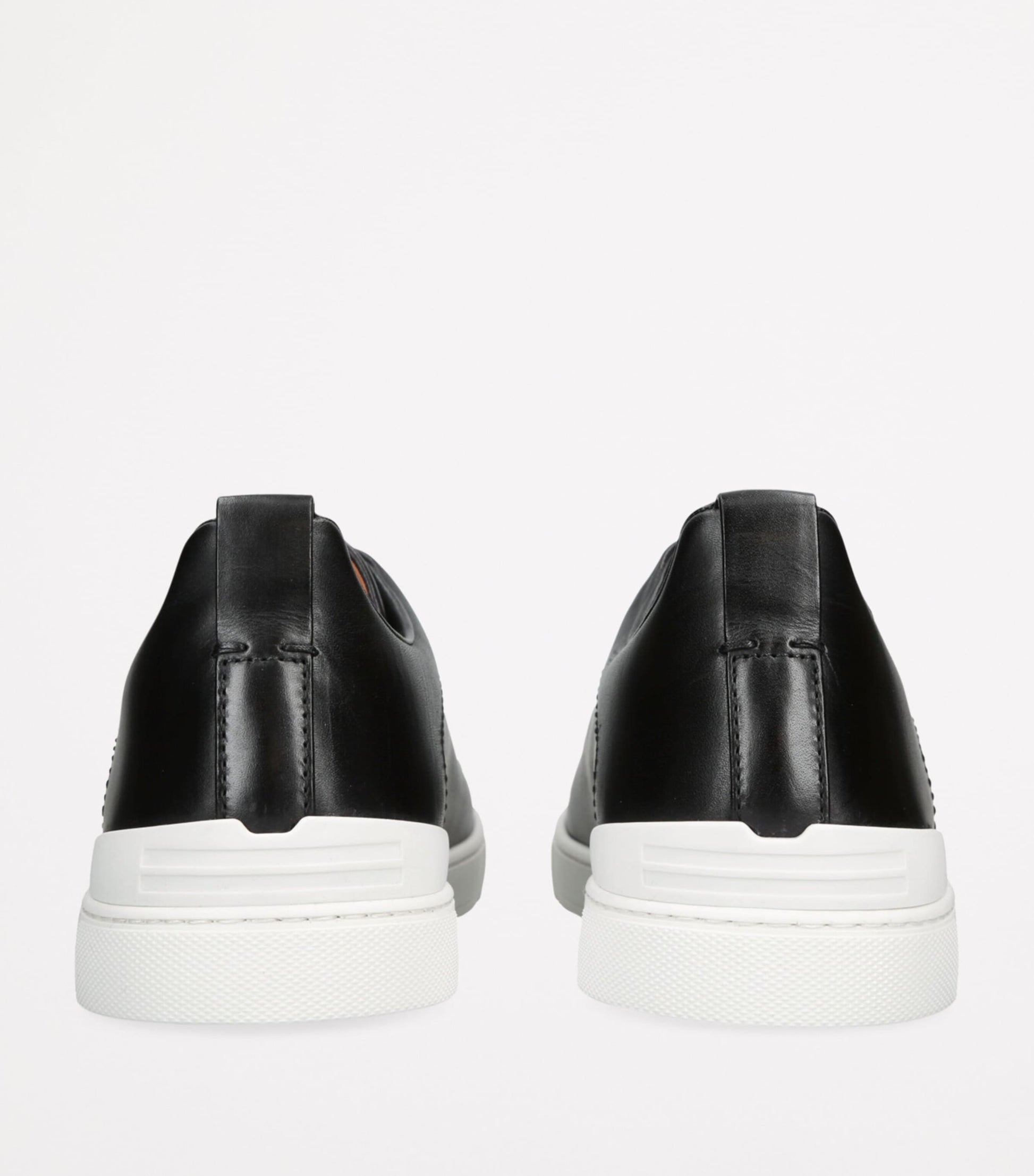 Leather Triple Stitch Sneakers