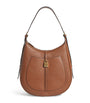 Demellier Beige Small Leather Siena Shoulder Bag