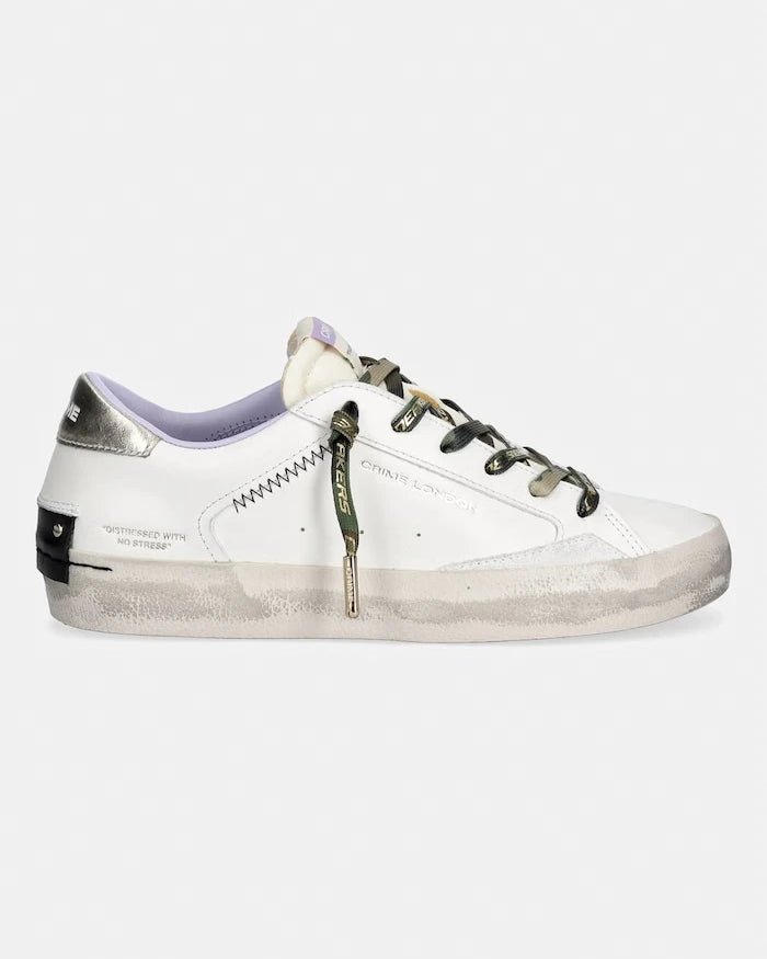 Crime London DISTRESSED маратонки дамски от кожа