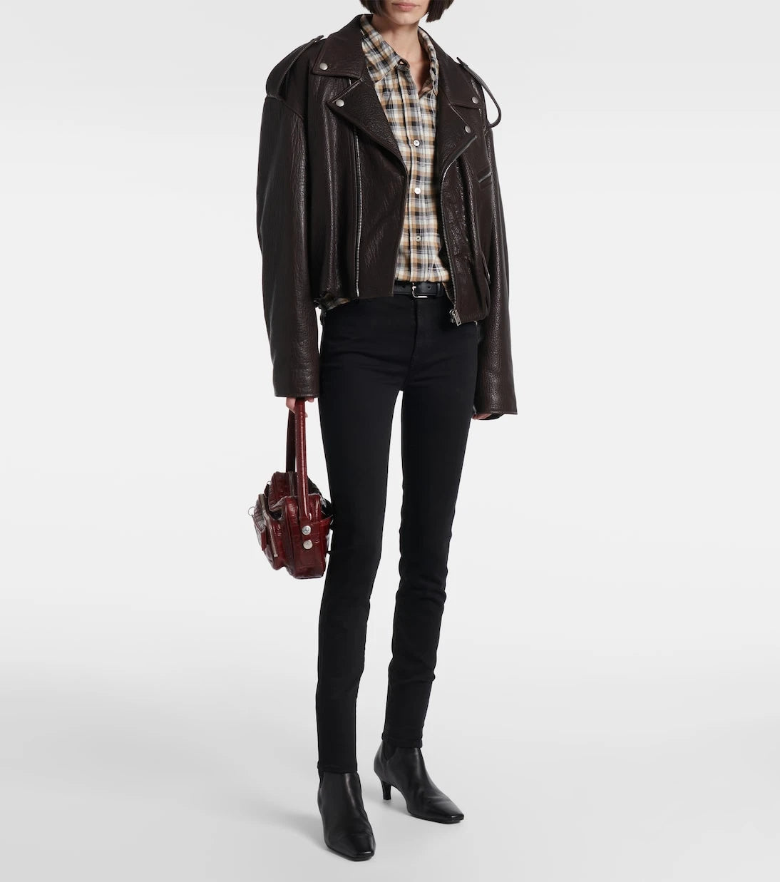 7 For All Mankind - Mid-rise skinny jeans