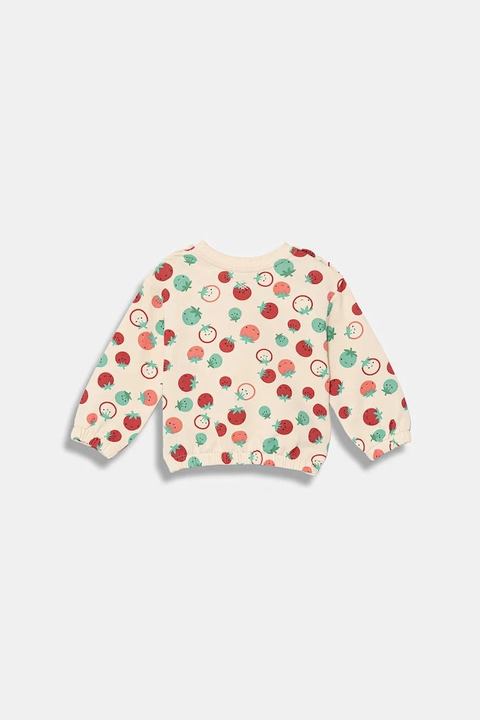 United Colors of Benetton çocuk pamuklu sweatshirt