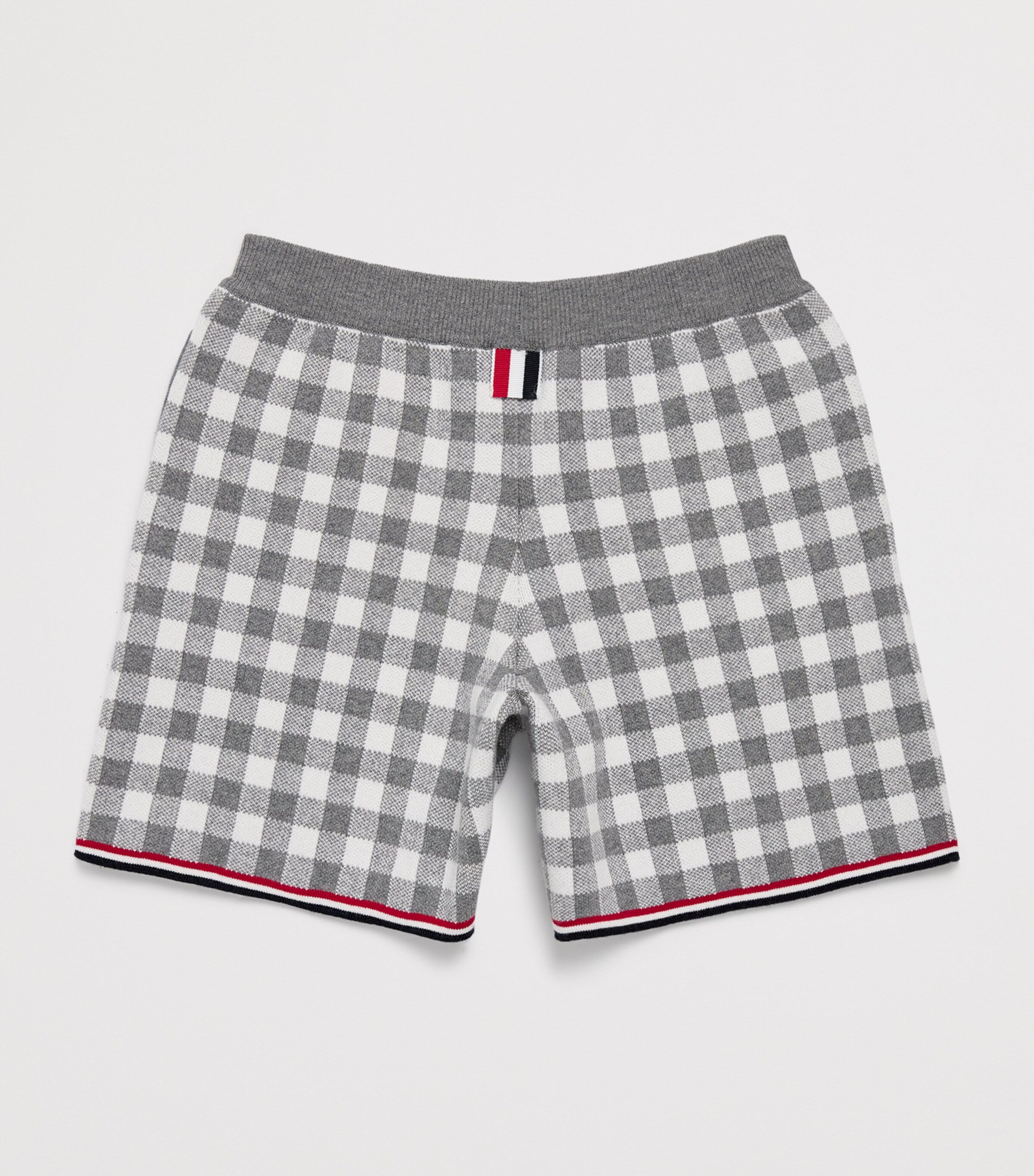 Thom Browne Kids Gingham Split-Hem Shorts (2-12 Years)
