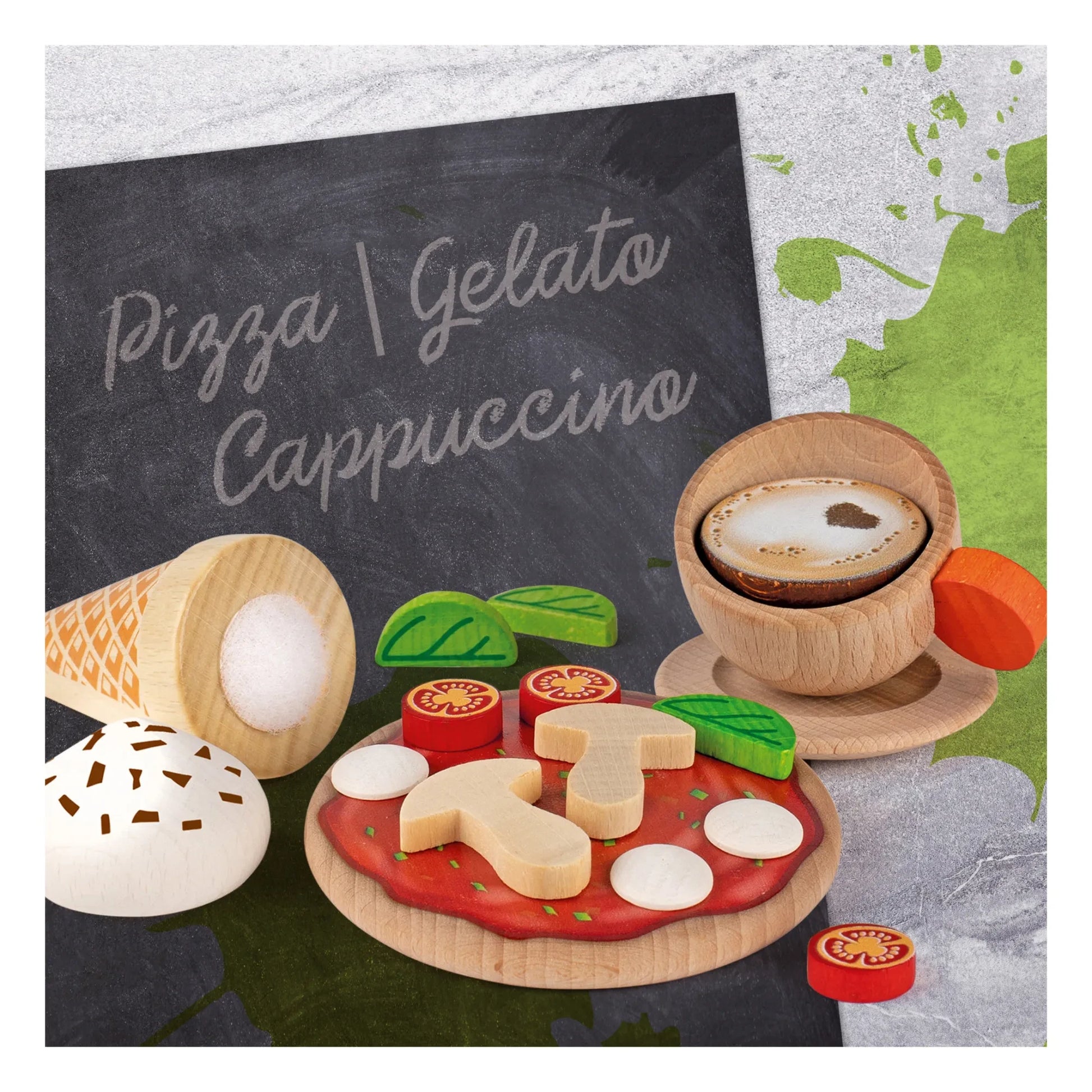 Erzi - Italian Food Box - 17 Pieces