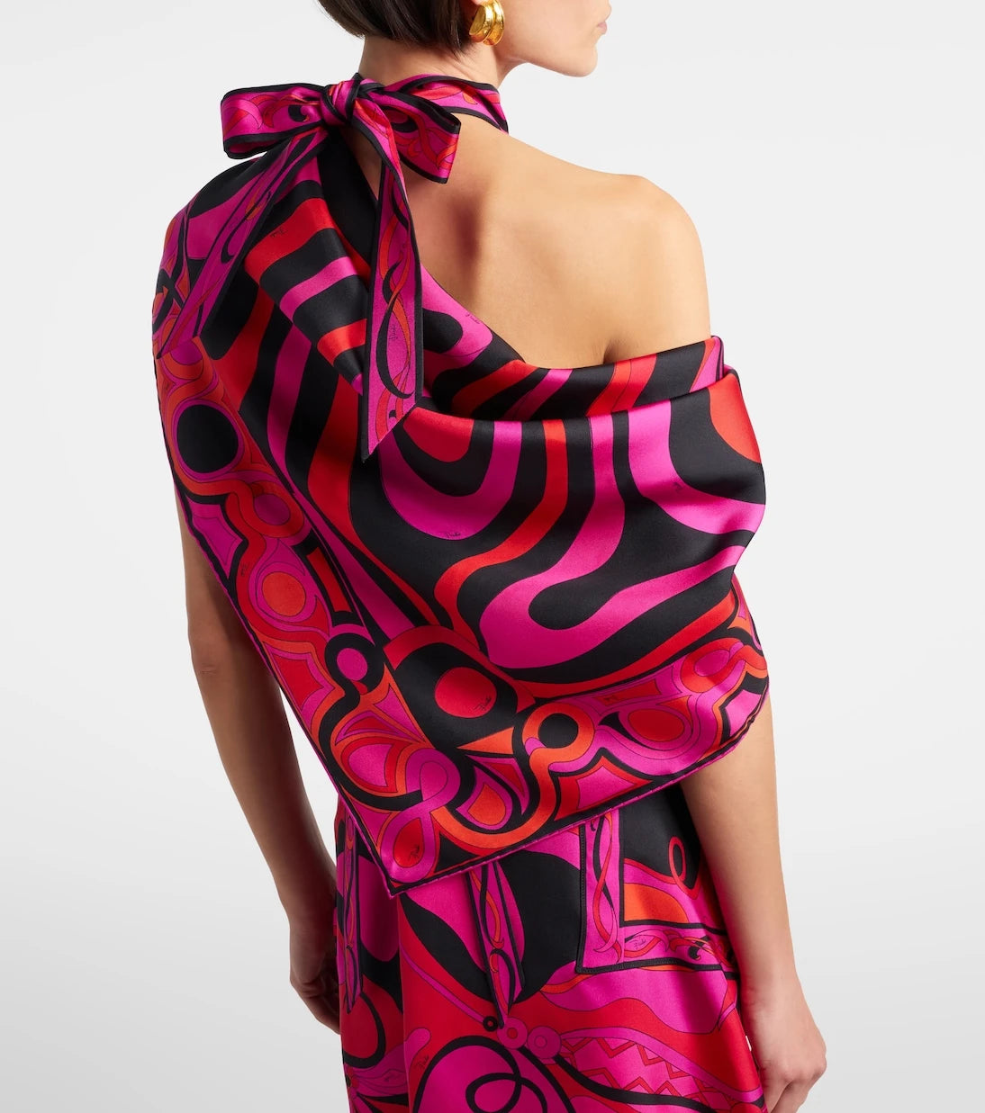 Pucci - Iride silk twill scarf