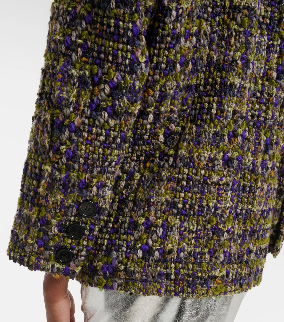 Saint Laurent - Wool-blend tweed blazer