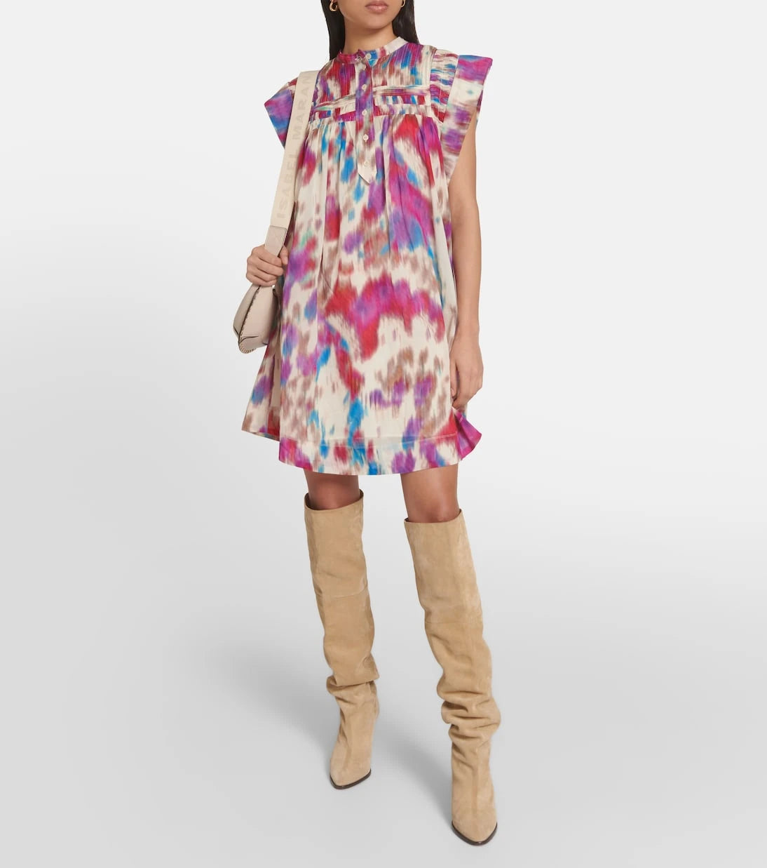 Marant Etoile - Leaza cotton minidress