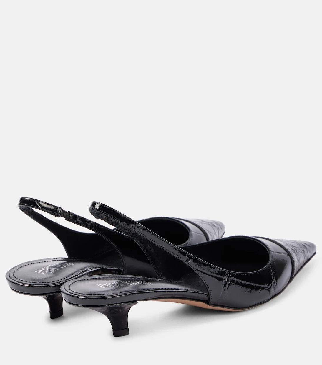 Paris Texas - Miranda 35 patent leather slingback pumps