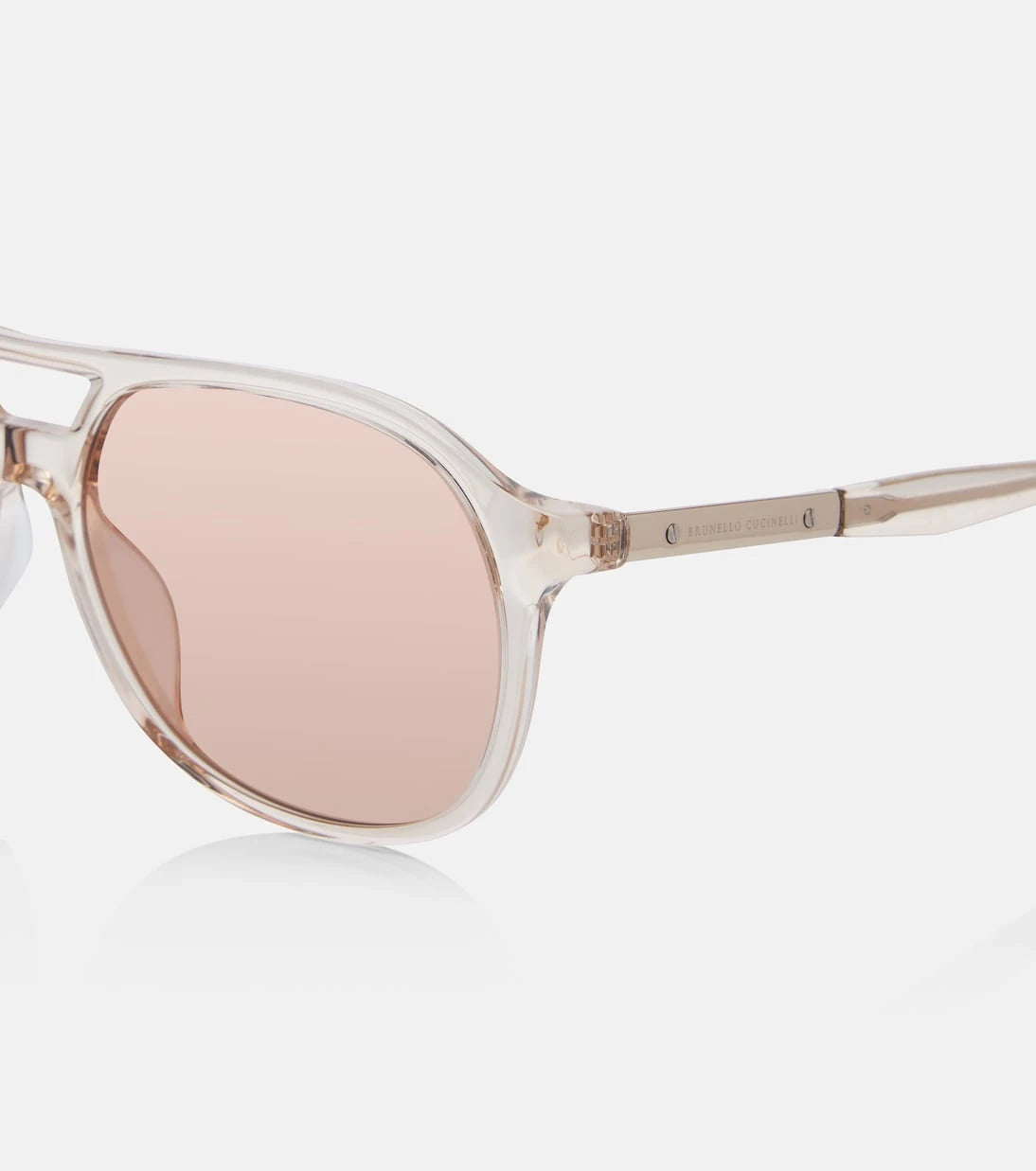 Brunello Cucinelli - Sartorial Sunset aviator sunglasses
