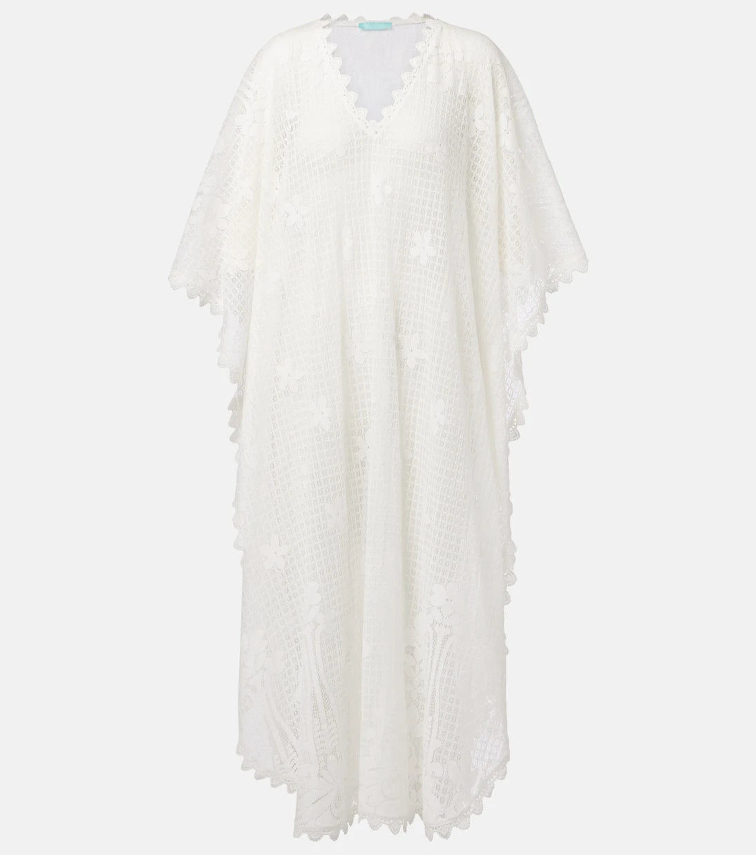 Melissa Odabash - Josephine ruffled cotton-blend kaftan
