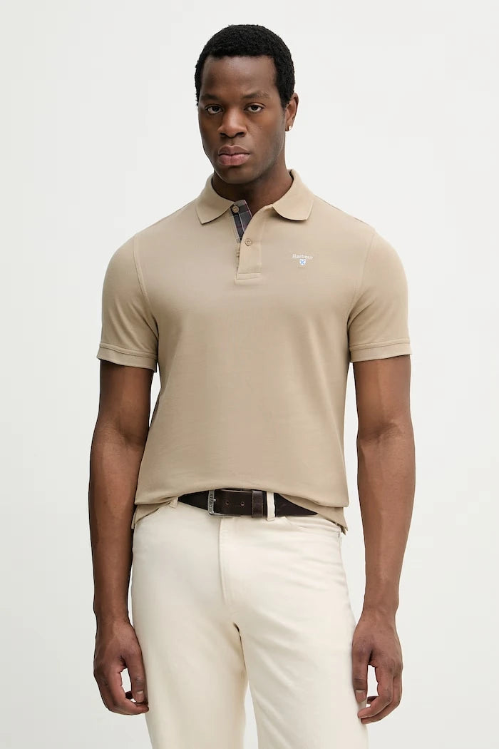 Barbour pamuklu erkek polo yaka tişört