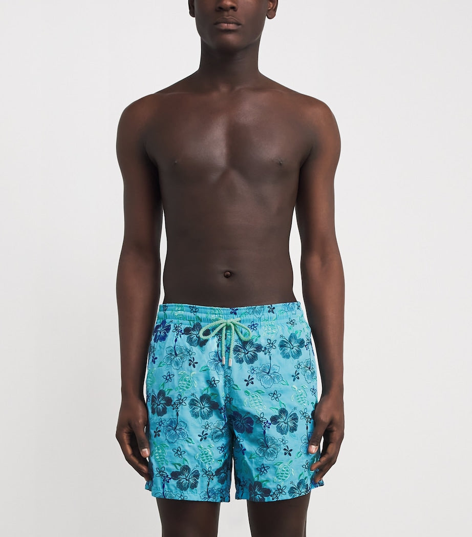 Embroidered Mistral Swim Shorts