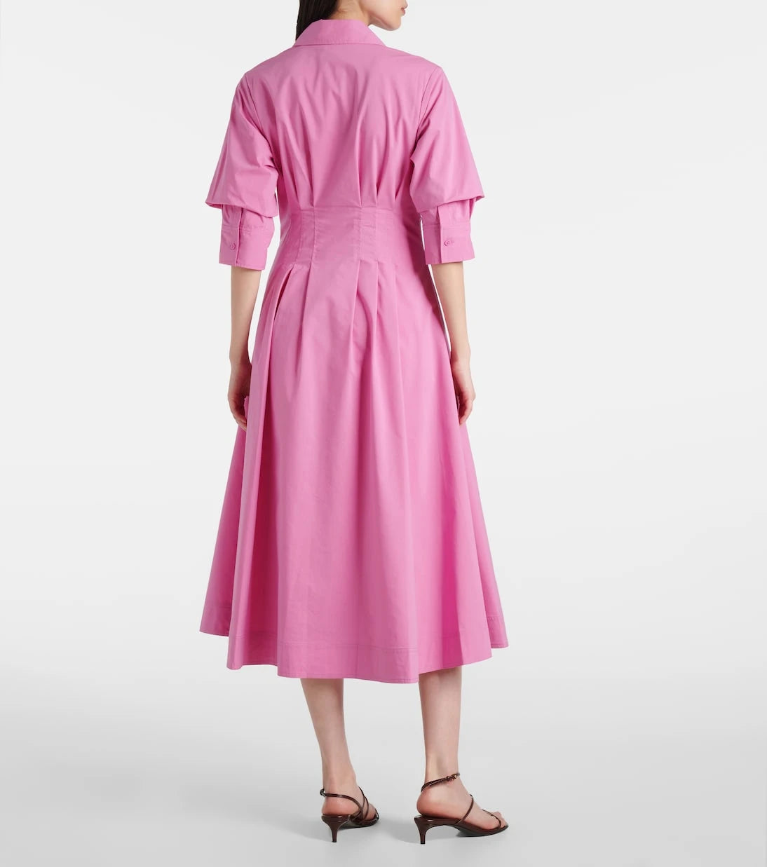 Simkhai - Jazz cotton-blend poplin shirt dress