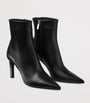 Jimmy Choo Black Frankie 85 Leather Ankle Boots