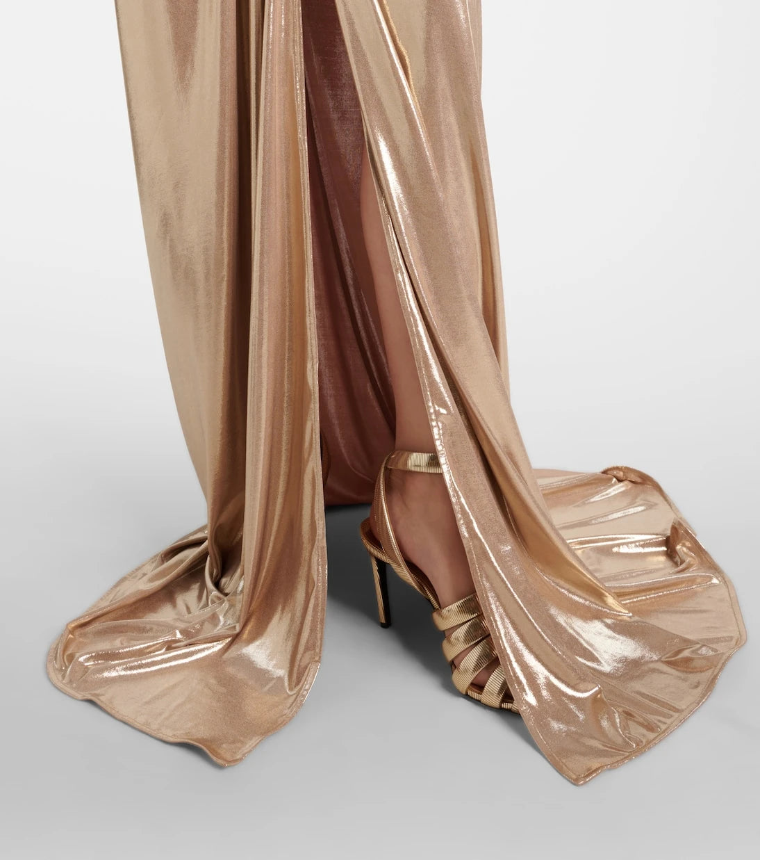 Maticevski - Latitude gathered ruffled gown